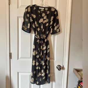 Vintage Mont Lilas floral dress